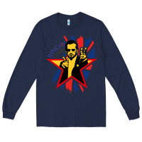 Navy ringo starr music concert Long Sleeve Tee - linhVisuals