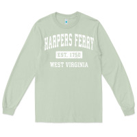 Matcha harpers ferry west virginia wv vintage established sports pullover hoo Long Sleeve Tee - linhVisuals