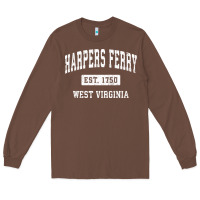 Chestnut harpers ferry west virginia wv vintage established sports pullover hoo Long Sleeve Tee - linhVisuals