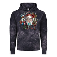 Cloud Black merry and bright Vintage Hoodie - SublimationCraftShop