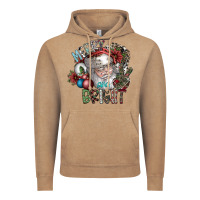 Vintage Coffee merry and bright Vintage Hoodie - SublimationCraftShop