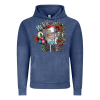 Vintage Denim merry and bright Vintage Hoodie - SublimationCraftShop