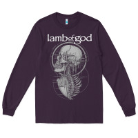 Plum lamb of god music concert Long Sleeve Tee - linhVisuals