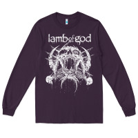 Plum lamb of god music concert Long Sleeve Tee - linhVisuals