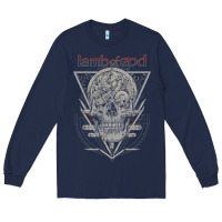 Navy lamb of god music concert Long Sleeve Tee - linhVisuals