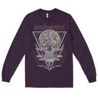 Plum lamb of god music concert Long Sleeve Tee - linhVisuals