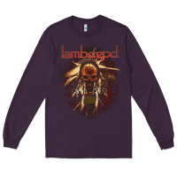 Plum lamb of god music concert Long Sleeve Tee - linhVisuals