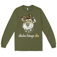 Army Green birthday and mother's day gift miniature schnauzer mom t shirt Long Sleeve Tee - linhVisuals