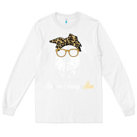 White birthday and mother's day gift miniature schnauzer mom t shirt Long Sleeve Tee - linhVisuals