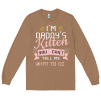 Toasted Coconut daddy's kitten ddlg littlespace daddy dom cgl t shirt Long Sleeve Tee - linhVisuals