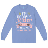 Colony Blue daddy's kitten ddlg littlespace daddy dom cgl t shirt Long Sleeve Tee - linhVisuals