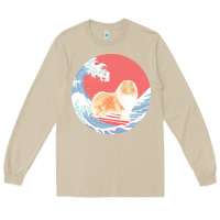 Mushroom rough collie t  shirt rough collie gifts   ocean waves surfing rough c Long Sleeve Tee - linhVisuals