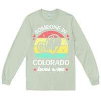 Matcha someone in colorado loves me t  shirt someone in colorado loves me fun Long Sleeve Tee - linhVisuals