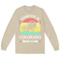 Mushroom someone in colorado loves me t  shirt someone in colorado loves me fun Long Sleeve Tee - linhVisuals