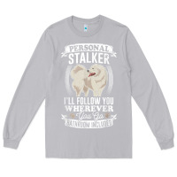 Moon Dust great pyrenees stalker great pyrenees gifts great pyrenees t shirt Long Sleeve Tee - linhVisuals