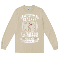 Mushroom great pyrenees stalker great pyrenees gifts great pyrenees t shirt Long Sleeve Tee - linhVisuals