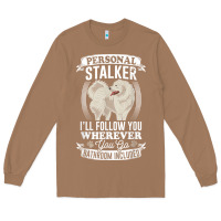 Toasted Coconut great pyrenees stalker great pyrenees gifts great pyrenees t shirt Long Sleeve Tee - linhVisuals