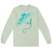 Matcha hawaii tribal manta ray hawaiian shirt shark lover t shirt Long Sleeve Tee - linhVisuals