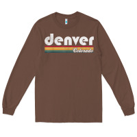 Chestnut denver colorado vintage 70's 80's retro style men women t shirt Long Sleeve Tee - linhVisuals