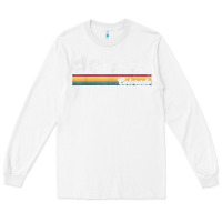 White denver colorado vintage 70's 80's retro style men women t shirt Long Sleeve Tee - linhVisuals