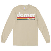 Mushroom denver colorado vintage 70's 80's retro style men women t shirt Long Sleeve Tee - linhVisuals