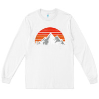White retro vintage steamboat springs colorado distressed t shirt Long Sleeve Tee - linhVisuals