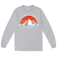 Moon Dust retro vintage steamboat springs colorado distressed t shirt Long Sleeve Tee - linhVisuals