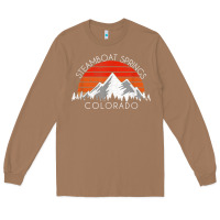 Toasted Coconut retro vintage steamboat springs colorado distressed t shirt Long Sleeve Tee - linhVisuals