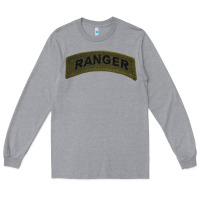 Army Ranger Tab Subdued Infantry Grunt Pullover Hoodie Long Sleeve Tee | Teevron