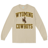 Mushroom kids wyoming cowboys apparel gameday arch over cowboys t shirt Long Sleeve Tee - linhVisuals