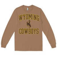 Kids Wyoming Cowboys Apparel Gameday Arch Over Cowboys T Shirt Long Sleeve Tee | Teevron