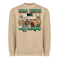 Mushroom dead inside but caffeinated skeleton coffee cups Heavyweight Sweatshirt - Jasminsmagicworld