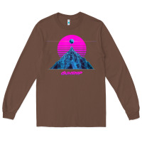 Chestnut pink sun   official gunship t shirt Long Sleeve Tee - linhVisuals
