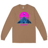 Toasted Coconut pink sun   official gunship t shirt Long Sleeve Tee - linhVisuals