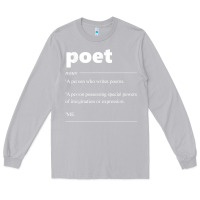 Moon Dust poet definition funny for poet drama poetry poems t shirt Long Sleeve Tee - linhVisuals