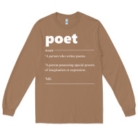 Toasted Coconut poet definition funny for poet drama poetry poems t shirt Long Sleeve Tee - linhVisuals