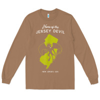 Toasted Coconut home of the jersey devil   new jersey, usa t shirt Long Sleeve Tee - linhVisuals