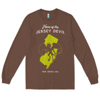 Chestnut home of the jersey devil   new jersey, usa t shirt Long Sleeve Tee - linhVisuals