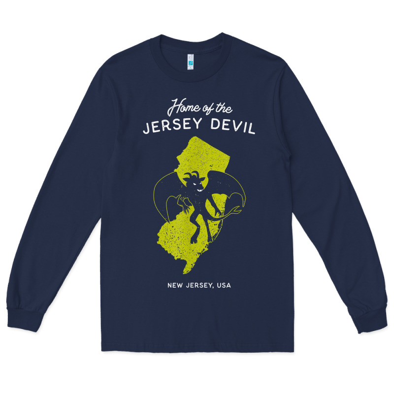 Home Of The Jersey Devil   New Jersey, Usa T Shirt Long Sleeve Tee by linhVisuals | Teevron
