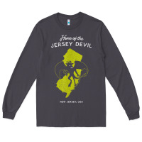 Smoke home of the jersey devil   new jersey, usa t shirt Long Sleeve Tee - linhVisuals