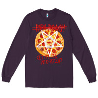 Plum papa roach   official merchandise  cut my life into pizzas t shirt Long Sleeve Tee - linhVisuals