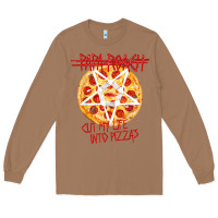 Toasted Coconut papa roach   official merchandise  cut my life into pizzas t shirt Long Sleeve Tee - linhVisuals