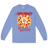 Colony Blue papa roach   official merchandise  cut my life into pizzas t shirt Long Sleeve Tee - linhVisuals