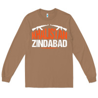 Toasted Coconut sikh khalistan zindabad singh punjabi t shirt Long Sleeve Tee - linhVisuals