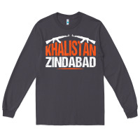 Smoke sikh khalistan zindabad singh punjabi t shirt Long Sleeve Tee - linhVisuals