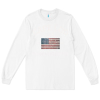 White cape cod massachusetts american flag usa travel vintage pullover hoodi Long Sleeve Tee - linhVisuals