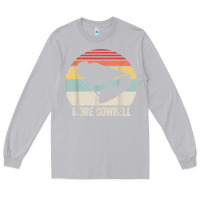 Moon Dust retro more cowbell shirt funny drummer gift vintage t shirt Long Sleeve Tee - linhVisuals