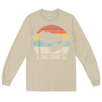 Mushroom retro more cowbell shirt funny drummer gift vintage t shirt Long Sleeve Tee - linhVisuals
