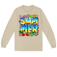 Mushroom summer time Long Sleeve Tee - CowhideDigitalArt