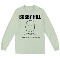 Matcha bobby hill that boy ain't right [tw] Long Sleeve Tee - linhVisuals